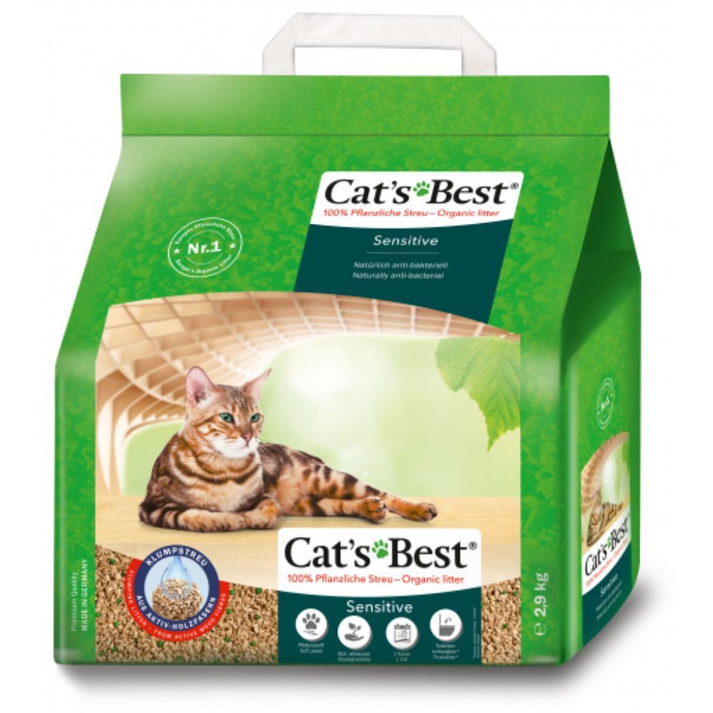 JRS Petcare - Cats Best Sensitive 2,9kg - (400297323404) - Kjæledyr og utstyr