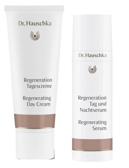 Dr. Hauschka - Regenerating Day Cream 40 ml + Regenerating Serum 30 ml - Skjønnhet