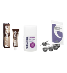 RefectoCil - Eyelash and Eyebrow Color Natural Brown 3 + RefectoCil - Oxidant cream 3%, 100 ml + RefectoCil - Application Set Mini