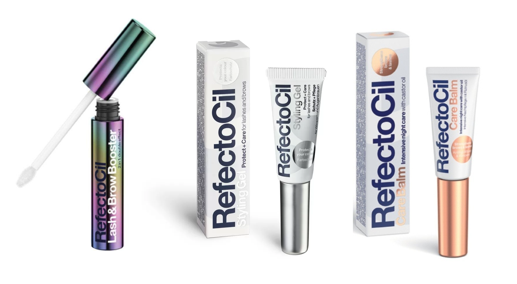 RefectoCil - Lash&Brow Booster + RefectoCil - Styling Gel + RefectoCil - Care balm - Skjønnhet