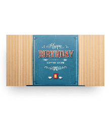 The Brew Company - Happy Birthday Speciality Coffee Giftbox, 14 pc