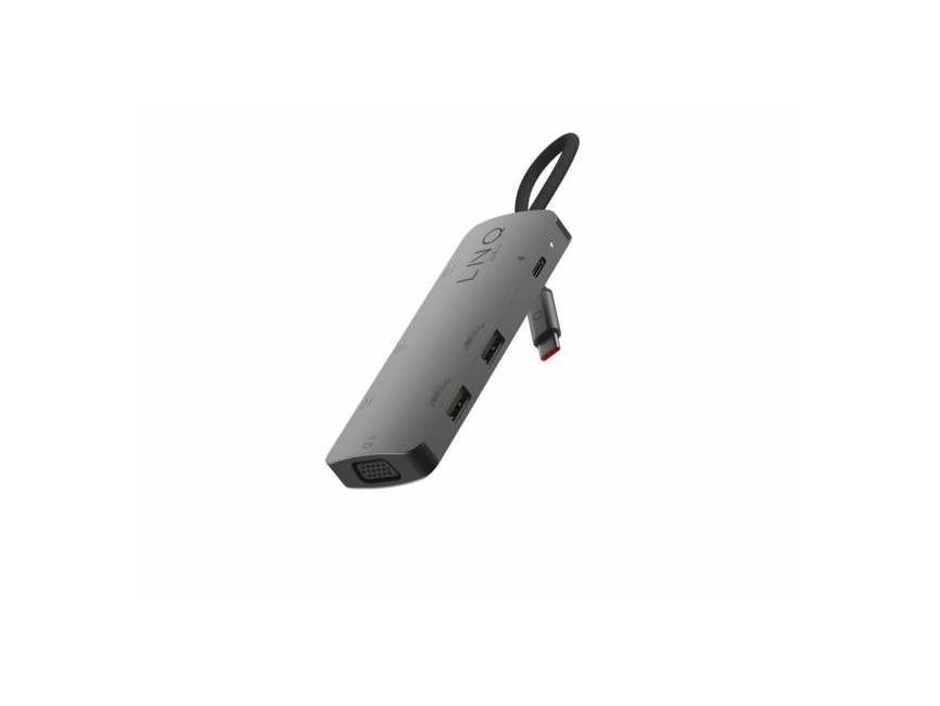 LINQ - 7in1 USB-C HDMI Adapter Triple Display MST