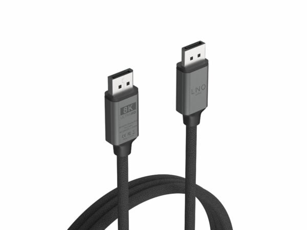 LINQ - 8K/60Hz PRO Cable DisplayPort to DisplayPort -2m - Elektronikk