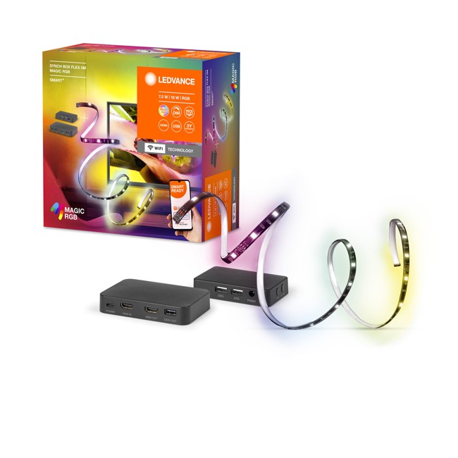 LEDVANCE - LEDVANCE SMART+ HDMI Sync Box + SMART Flex Magic WiFi