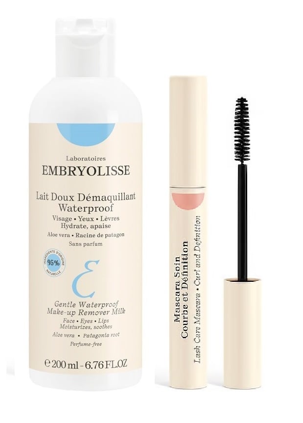 Embryolisse - Milky Make Up Remover Emulsion 200 ml + Mascara Black 6,5 ml - Skjønnhet