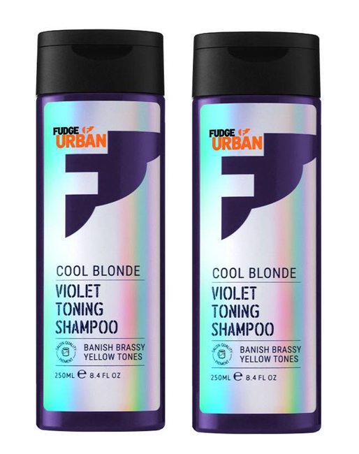 Fudge - 2 x Urban Cool Blonde Shampoo 500 ml