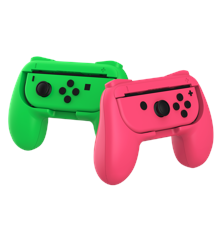 Subsonic Duo Control Grip Colorz - Pink & Green (Switch / Switch Lite / Switch Oled)