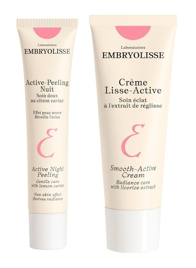 Embryolisse - Active Night Peeling 40 ml + Smooth Active Cream 40 ml - Skjønnhet