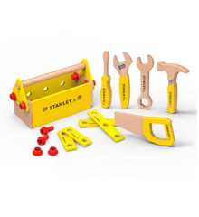 Stanley Jr. - Wooden Toolbox + hand tool (SWRP004-SY)