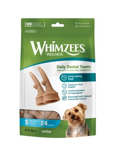 WHIMZEES - Chew Sticks, Antler, S, 24 pcs., 360 g - (380829)