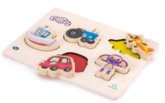 Fantus - Wooden puzzle with vehicles (112064)