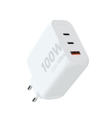 Xtorm - 100 W GaN2 Ultra Heimladegerät 2xUSB-C/USB-A Weiß