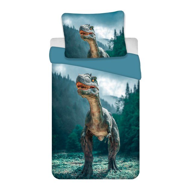 Bed Linen - Adult Size - Dino Blue (1000821)
