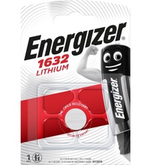 Energizer - Lithium batteri CR1632 (1-pak)