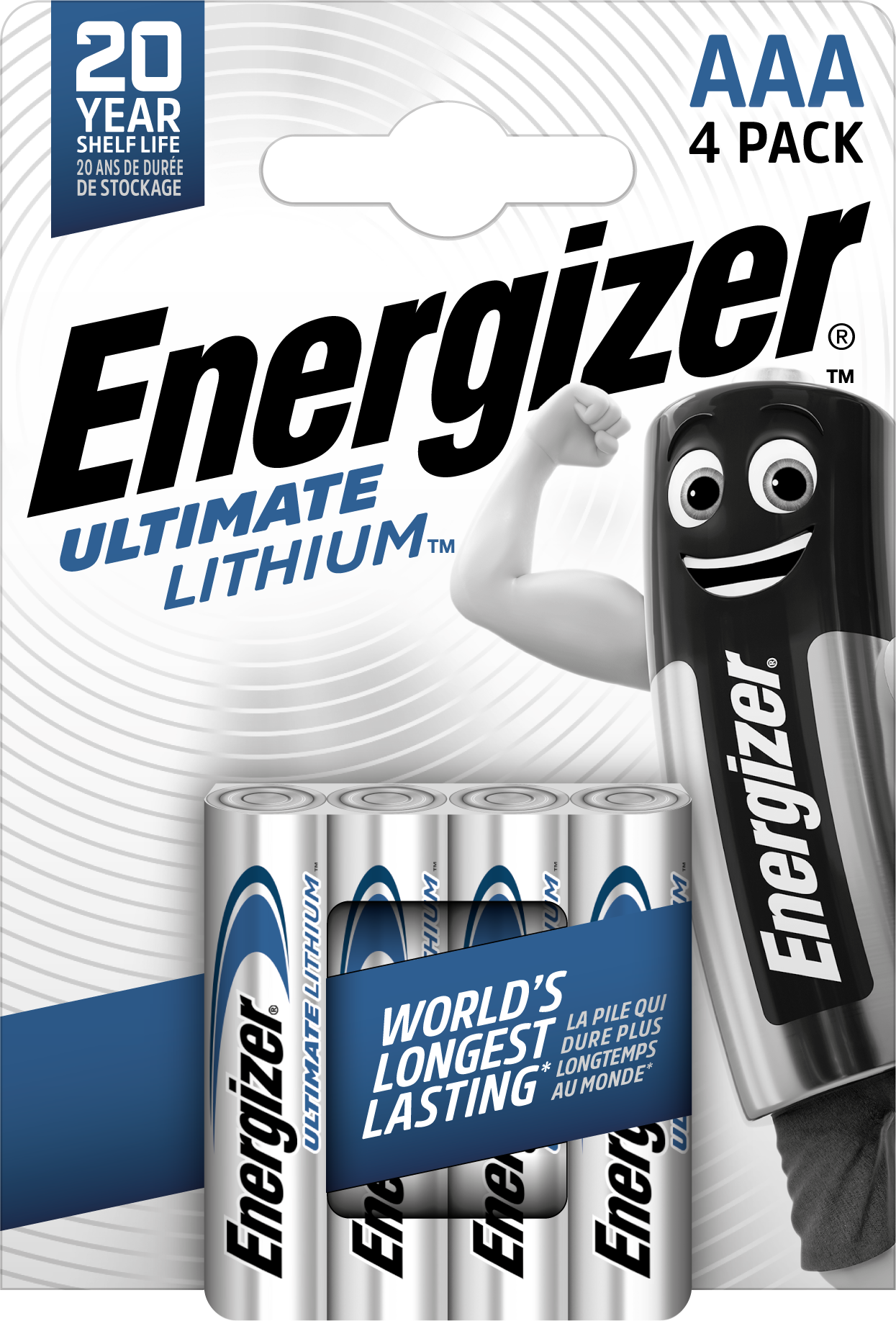 Energizer - Battery Ultimate Lithium AAA (4-pack) - Elektronikk