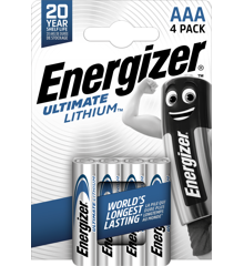 Energizer - Battery Ultimate Lithium AAA (4-pak)