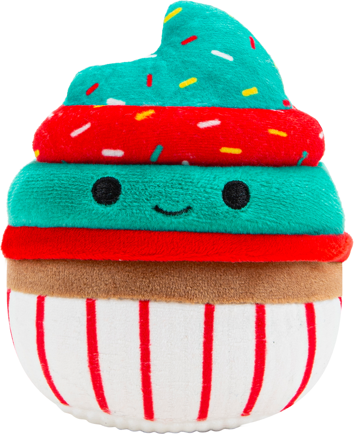 Squishmallows - Squeaky Plush Dog Toy 9cm - Chantal the Cupcake (DIS0558)