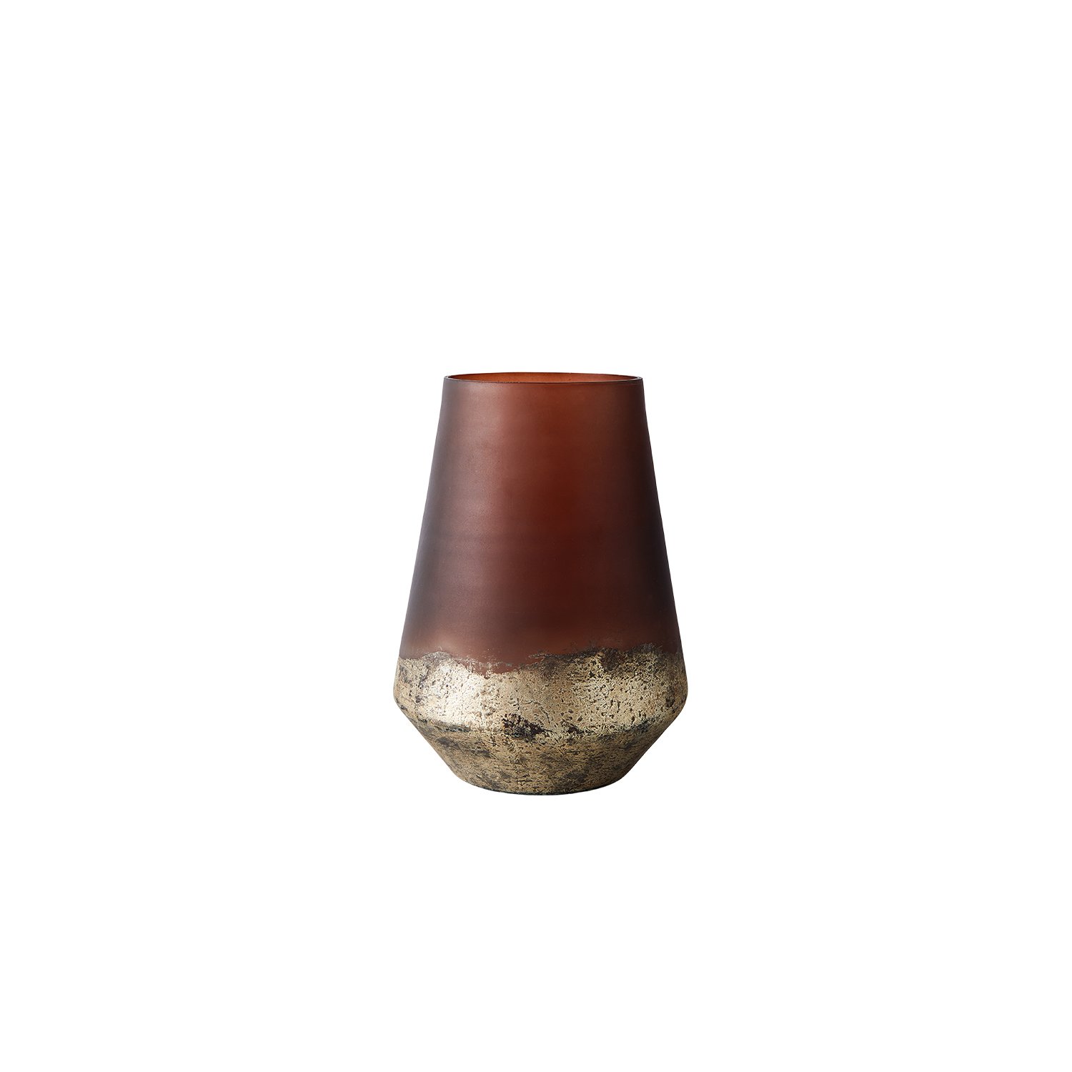 9: Muubs - Vase Lana 26 - Brown/Gold (9190002210)