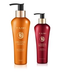 T-Lab Professional - Colour Protect Shampoo 250 ml + Organic Shape Duo Fluid 150 ml