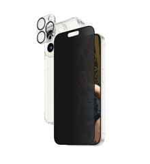 PanzerGlass™ - Privacy 3-i-1 Pakke iPhone 15 Pro