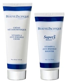 Beauté Pacifique - Crème Métamorphique Vitamin A Anti-Wrinkle Creme 115 ml + Super 3 Booster 50 ml.