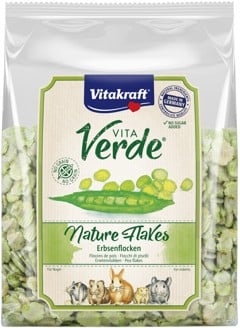 Vitakraft - Vita Verde® Nature ærteflager til gnavere 500g