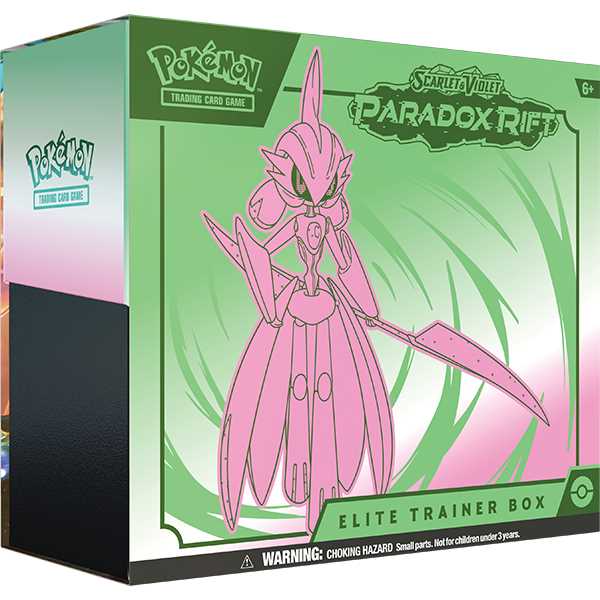 Pokemon - SV4 Paradox Rift - Elite Trainer Box - Iron Valiant - Leker