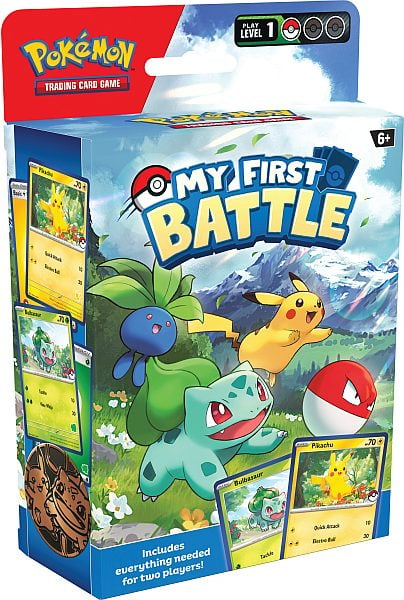 Pokemon - My First Battle 2023 - Bulbasaur vs. Pikachu - Leker