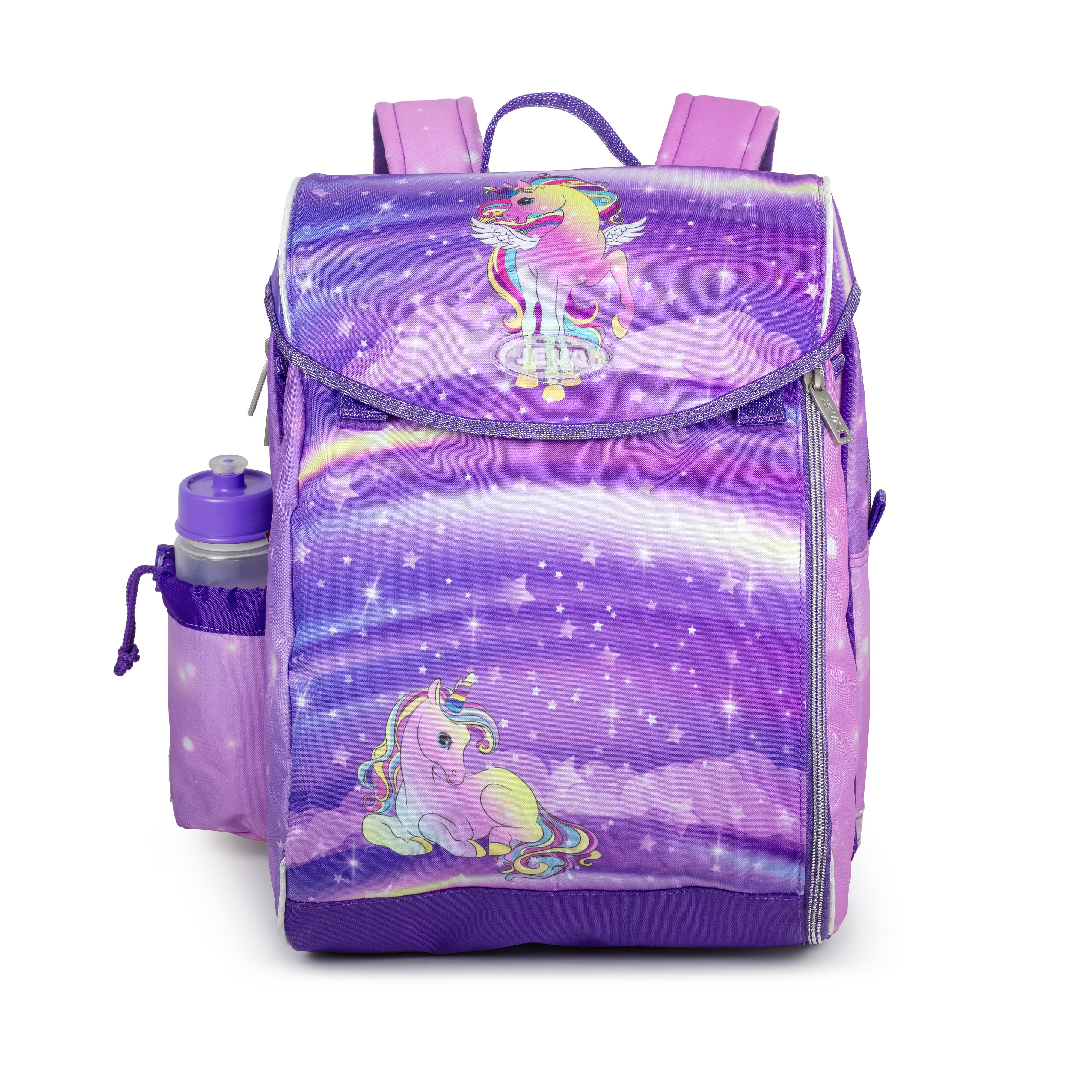 JEVA - Schoolbag (21 + 11 L) - Intermediate - Unicorn Friends (308-60) thumbnail-4