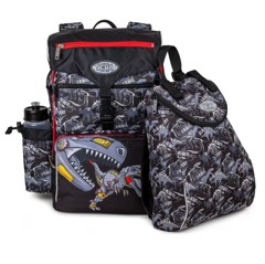 JEVA - Schoolbag (16 + 8 L) - Beginners - Dinosaur Robot (313-61)