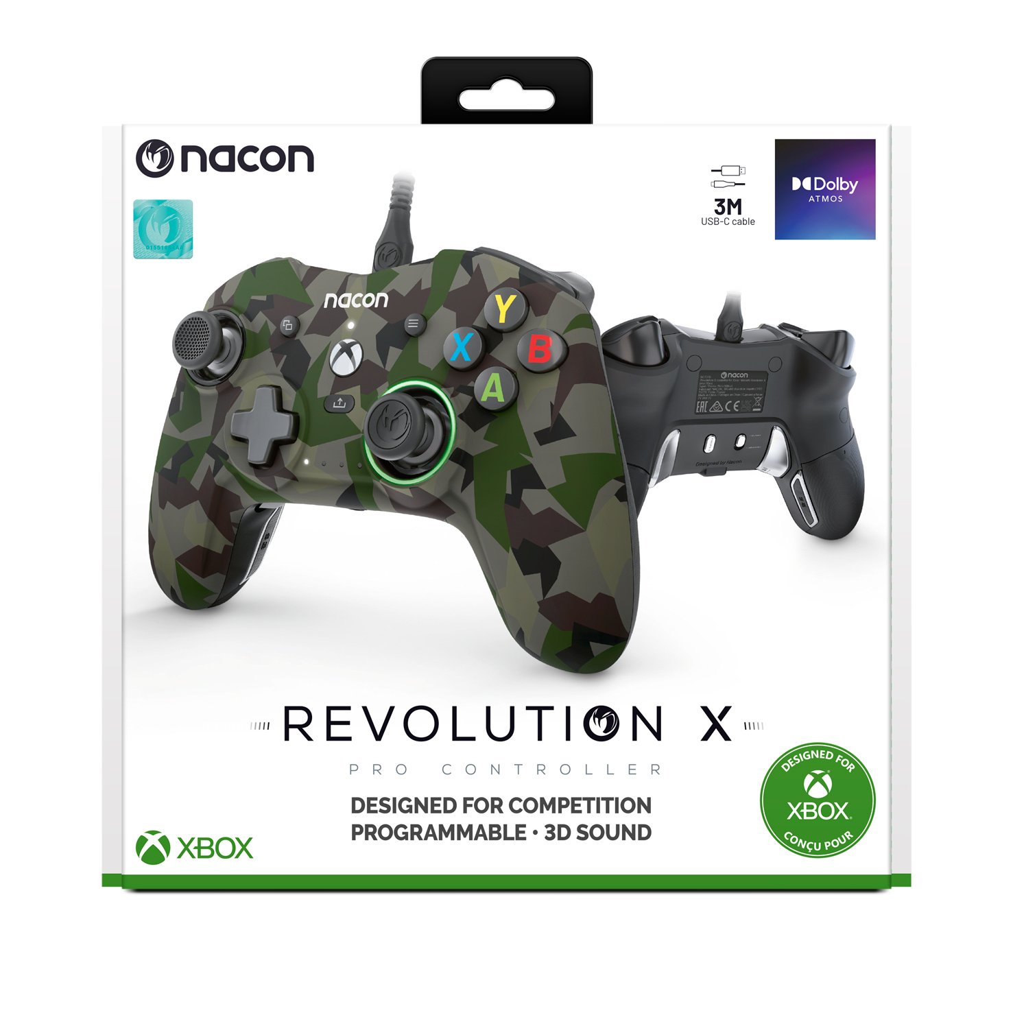 Nacon Revolution X Controller - Forest Camo (XBOX) - Videospill og konsoller
