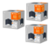 Ledvance - 3x Smart+ - Brick Outdoor Wall Lamp Grey - RGBW - WiFi - Bundle thumbnail-1