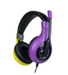 BigBen Interactive Stereo Gaming Headset V1 - Purple + Yellow (Switch)