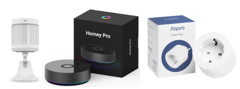 Homey Pro -  Aqara Plug & Sensor - Bundle