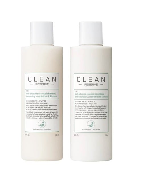 Clean Reserve - Buriti & Tucuma Shampoo 269 ml + Clean Reserve - Buriti & Tucuma Balsam 296 ml