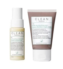 Clean Reserve - Buriti Soothing Moisturizer 50 ml + Clean Reserve - Purple Clay Detox Face Mask 59 ml
