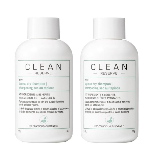Clean Reserve - 2 x Tapioca Dry Shampoo 56 g