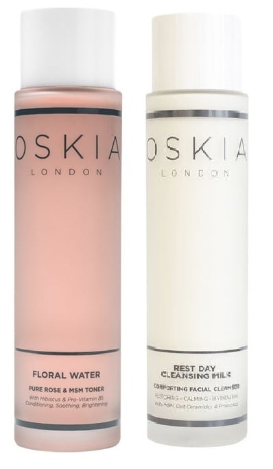 Oskia - Rest Day Comfort Cleansing Milk 150 ml + Oskia - Floral Water Toner 150 ml - Skjønnhet