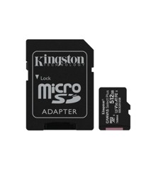 Kingston - 512GB micSDXC Canvas Select Plus 100R A1 C10 Card + ADP