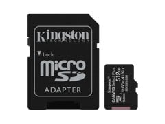 Kingston - 512GB micSDXC Canvas Select Plus 100R A1 C10 Card + ADP