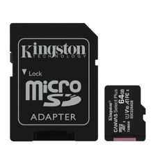 Kingston - 64GB micSDXC Canvas Select Plus 100R A1 C10 Card + ADP