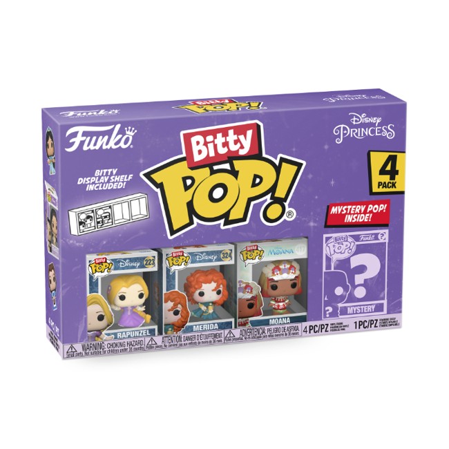 Funko! - Bitty POP 4PK Disney - Serie 4