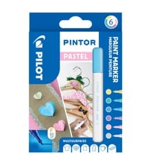 Pilot - Pintor Marker Fine Pastel Mix 6 colors (Fine Tip)