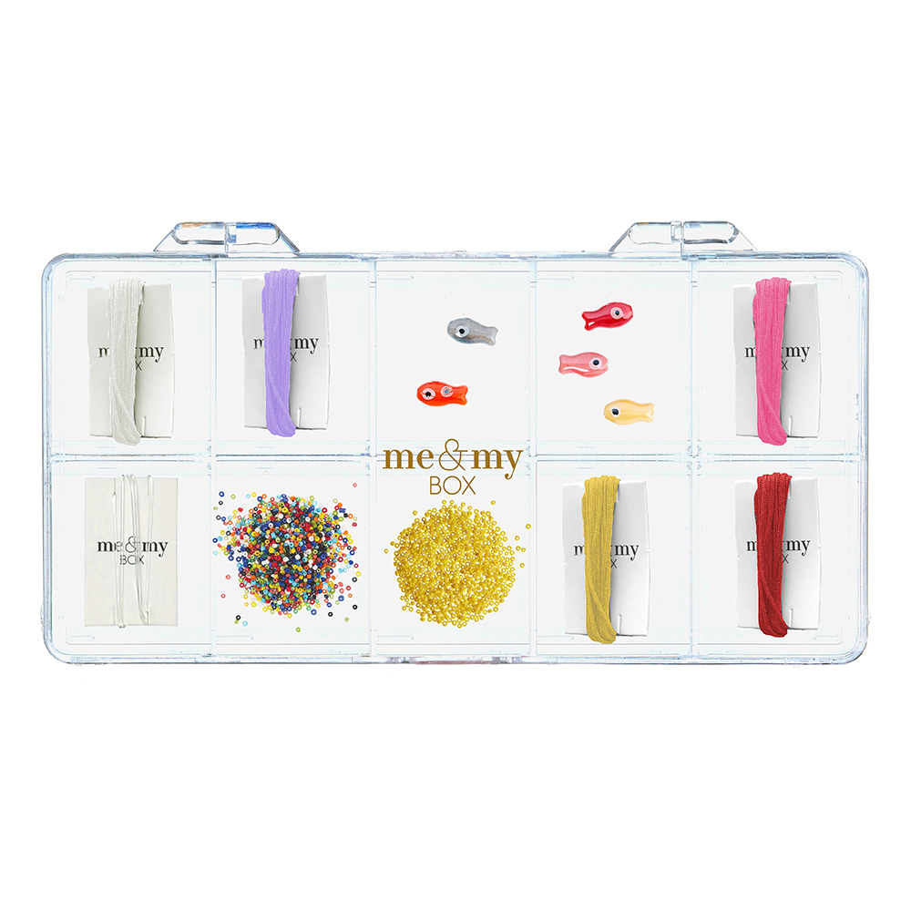 Me&My Box - Jewelry Kit Bracelet - Fish&Beads - Coral (BOX901035) - Leker