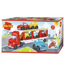 Abrick - Car transport w/vehicles (7 pcs) (3289)