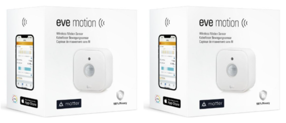 Eve - 2x Wireless Motion Sensor - Bundle - Elektronikk