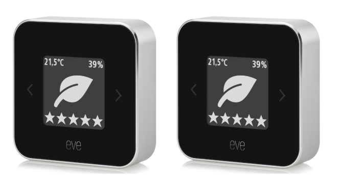 Eve - 2x Indoor air quality sensor with Apple HomeKit technology - Bundle - Elektronikk