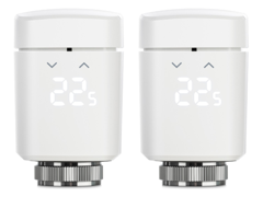 EVE - Thermo - 2x Smart Thermostatic Radiator Valve (2020) HomeKit - Bundle