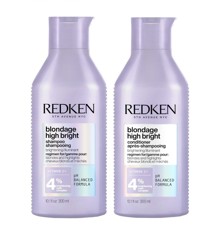 Redken - Blondage High Bright Shampoo 300 ml + Redken - Blondage High Bright Conditioner 300 ml