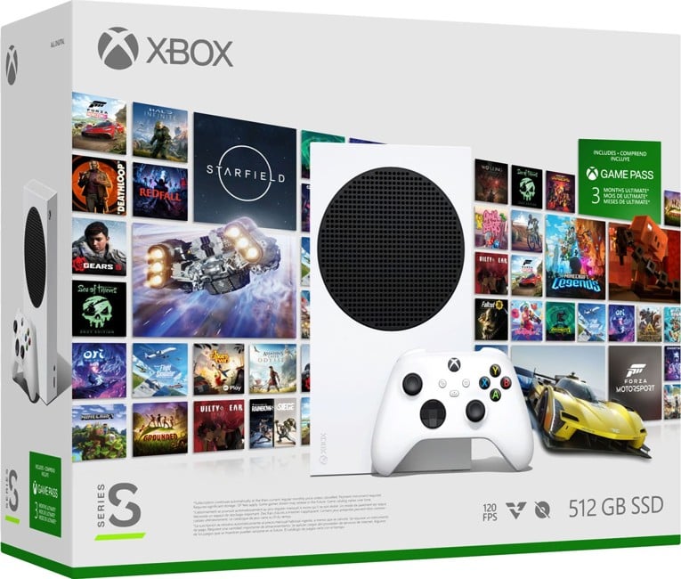 Microsoft Xbox Series S 512GB (GamePass 3 Month included)